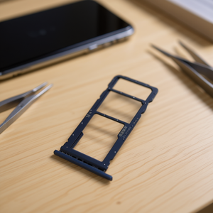 Bandeja para Tarjeta SIM y SD para P40 Lite E Y7p 2020, Color Azul Oscuro, Repuesto - Product Image 3