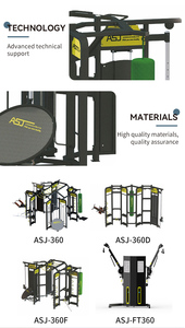 ทีมงานเชิงพาณิชย์ใช้อุปกรณ์ครอสฟิต เช่น แร็คและริกครอสฟิต - Product Image 5