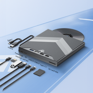 Grabador de <span class=keywords><strong>Blu</strong></span>-<span class=keywords><strong>ray</strong></span> 8 en 1, <span class=keywords><strong>Lector</strong></span> de <span class=keywords><strong>Blu</strong></span>-<span class=keywords><strong>ray</strong></span> Externo, Unidad de DVD Externa <span class=keywords><strong>para</strong></span> <span class=keywords><strong>PC</strong></span>, Compatible con Discos de 50G, Lectura y Grabación - Product Image 5