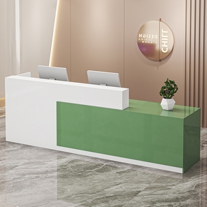 Caja Registradora de estilo industrial, pequeño de madera mostrador de recepción, catering, mostrador de bienvenida, Mostrador de oficina, Mostrador de Bar - Product Image 3