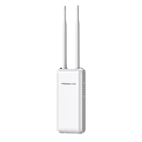 Punto de Acceso Exterior de Doble Banda, Baja Latencia, 300Mbps, Amplia Cobertura, Chip Qualcomm, Señal Omnidireccional, Fabricado para Exteriores