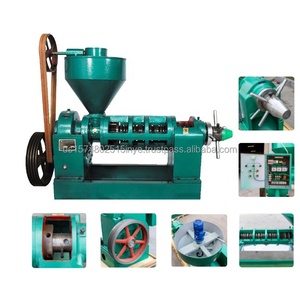 Prensa de tornillo multiusos Yuanpai 128 tipo anillo para extracción de aceite, automática de alta capacidad 5kg-2000kg/h - Product Image 6