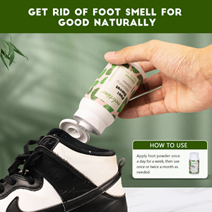 VELETINE Poudre Naturelle pour les Pieds <span class=keywords><strong>Homme</strong></span>, Soin Herbal, Absorption de la Transpiration, 30ml, Protège, Désinfecte, Désodorise - Product Image 5