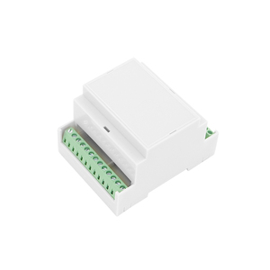 Boîtier de terminaison à fibre optique en plastique PC pour rail DIN, 12 points, 71x90.2x57.5mm - Product Image 1