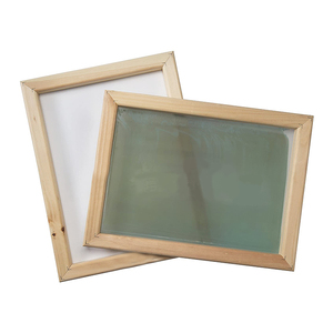 Professional Grade Rectangle Wood Screen Printing <strong>Frame</strong> <strong>Rustic</strong> Style with Painted Technique - Product Image 2