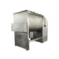 Mélangeur à cuve portable en acier inoxydable avec fonction de séchage, machine de mélange de poudre automatique à petite échelle pour laboratoire