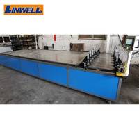 Machine de fabrication de panneaux alvéolaires en aluminium et acier inoxydable pour panneaux de façade, ailettes extérieures, revêtements muraux et panneaux sandwich