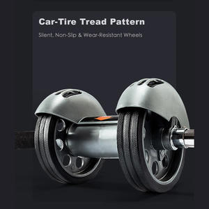 Rodillo Abdominal Leeton Rebound Silencioso de Doble Rueda con Rodillera para Ejercicios de Core y Abdomen Plano - Product Image 5