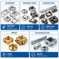 Accesorios Mecánicos Personalizados, Fabricación por Fresado CNC para la Industria Médica y Electrónica, Servicio de Fresado CNC de Precisión