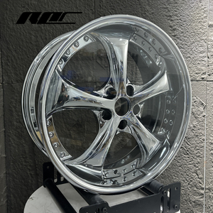 Jantes Roc Custom Chrome Vskf 5x114.3 Forgées Style VIP 18 19 Pouces pour Lexus GS300 Nissan 350Z 240SX Acura RSX Type-S - Product Image 1