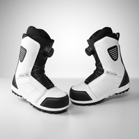 Raquettes à neige imperméables pour hommes et femmes - Conception chaude antidérapante à enfiler rapidement pour le ski et le snowboard