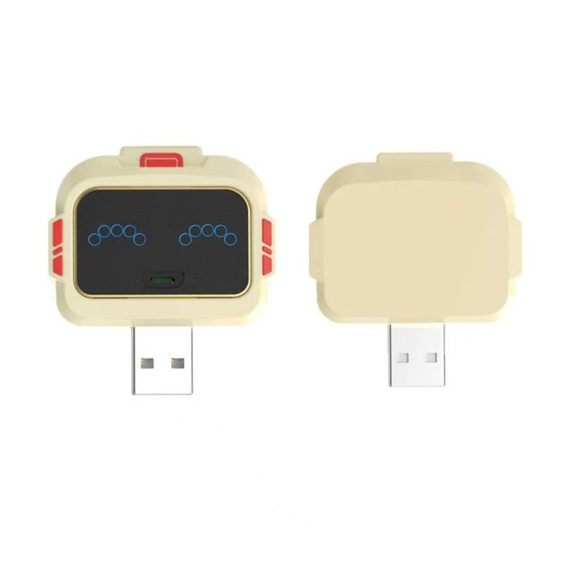 USB Voice Controlled Smart Adapter, Voice Activated USB Switch Hub, Voice Command USB Converter with LED Light Control
