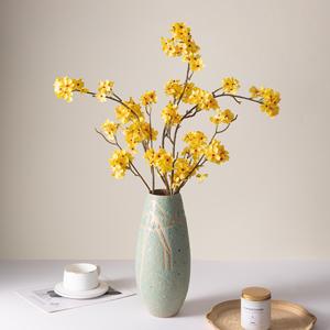 Meng Jie Artificial Pear Blossom Vase <b>Flowers</b> Silk <b>Flower</b> Home Decoration Eco Friendly Wedding Props - Product Image 3