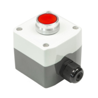 ONPOW boîte de commutateur à bouton-poussoir en plastique de haute qualité BXA-22/1/W