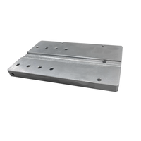 Plaque de montage en aluminium usinée CNC de haute précision, plaque de base usinée CNC sur mesure pour équipement industriel
