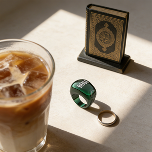 Bague connectée musulmane : Compteur de Zikr et Tasbih, Alarme 5 Prières, Horloge Azan – Cadeau Islamique - Product Image 2