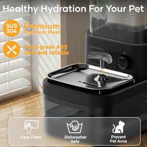 Sewage Separation Smart Chargeable Plastic Pet <b>Water</b> Fountain Filterless Cat Drinking <b>Dispenser</b> Self-Filling Eco-Friendly - Product Image 5