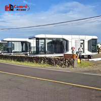 Cammi House – Maison conteneur en acier, durable et pliable, pour bureau à domicile, appartement, magasin ou chambre, au design contemporain