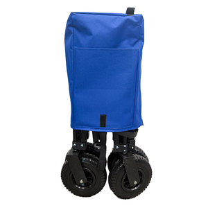 Carrello Pieghevole Ecologico OEM con Ruote in Schiuma Solida da 8,5 Pollici per Campeggio, Pesca e Uso Esterno - Product Image 6