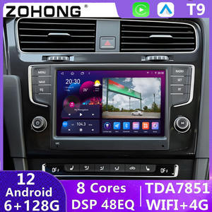 Autoradio DSP Carplay per VW <span class=keywords><strong>Golf</strong></span> 7 MK7 Passat B8, Stereo Android Auto Multimedia Player con Schermo 4G e Navigazione - Product Image 2
