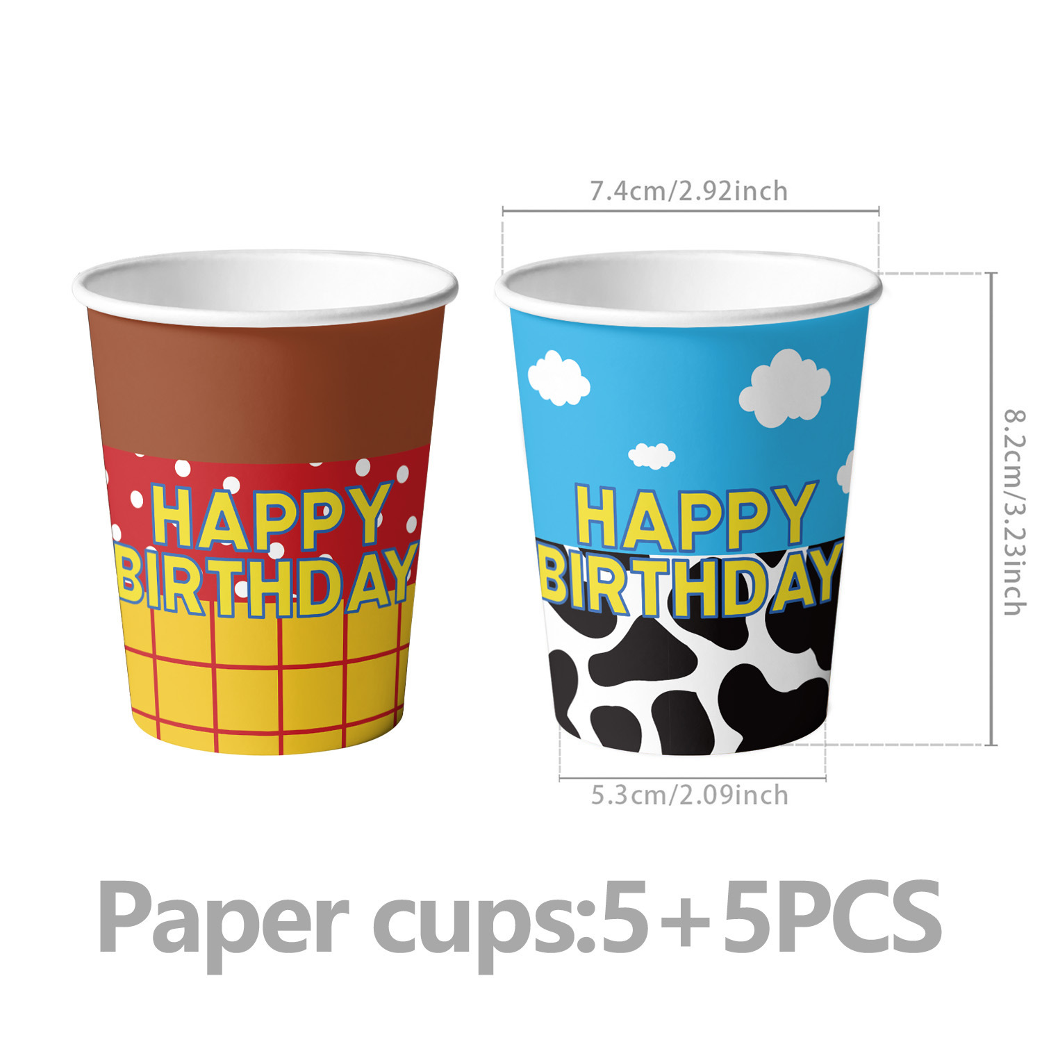 Cups 10pcs