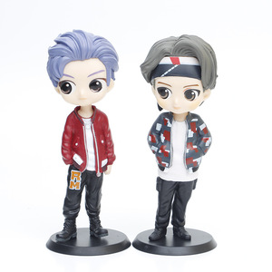 HY Pas cher, lot de 7 figurines PVC de 15 cm, Kawaii KPOP Star TOP Group Bangtan Boys, figurines d'action, poupées pour les fans et les filles - Product Image 5