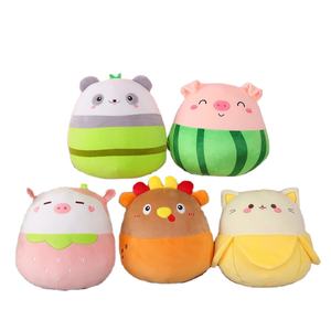 Popolare frutta fragola mucca cocomero maiale cuscino squishy animali per la casa nuova forma Banana gatto tacchino cuscino squishy giocattolo - Product Image 1