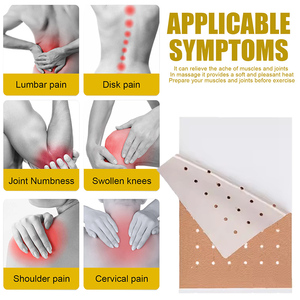공장 공급 신체 통증 고추 석고 패치 등 어깨 통증 패치 무릎 관절 통증 패치 - Product Image 5