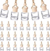 Flacon vide en verre pour diffuseur de parfum de voiture, 5 ml, 8 ml, 10 ml