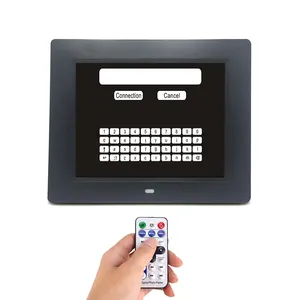 Pros-reloj Digital de día con calendario para personas mayores, pantalla grande de 8 pulgadas, visión con discapacidad, escritorio montado en la pared para personas mayores