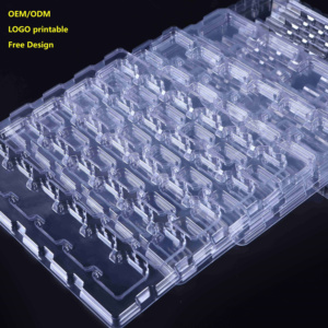 ISO 13485 transparente PETG/PET Blister Embalaje Bandeja de formación térmica médica de plástico duro - Product Image 5