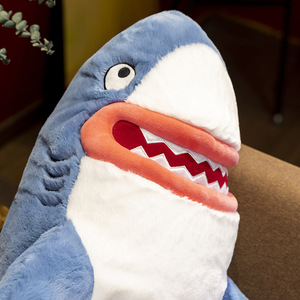 ตุ๊กตาสัตว์-ตุ๊กตาสัตว์ทะเลนุ่มพิเศษ-เมกาโลดอนที่เหมือนจริง85ซม. - Product Image 5