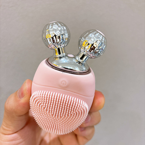 Thiết bị làm sạch da mặt hình ốc sên với công nghệ rung thời trang cho massage mặt điện - Product Image 4