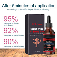 Venta caliente Hombres Secret Drops Aceite de masaje sensual Estimular el deseo Aumentar la satisfacción Aceite energético para hombres