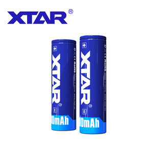 Livraison gratuite aux États-Unis, piles Li-ion XTAR <span class=keywords><strong>14500</strong></span>, 3,7 V, 800 mAh, batterie lithium-ion rechargeable <span class=keywords><strong>14500</strong></span> pour lampe torche LED - Product Image 2