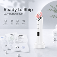 Appareil de soin du visage portable, équipement de beauté à usage domestique avec thérapie par lumière rouge, masseur facial, appareil de lifting du visage, prise américaine