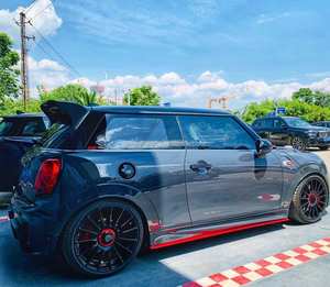 Jantes 5x112 18 pouces 8J 5 trous Noir brillant Alliage Jantes de course pour <span class=keywords><strong>MINI</strong></span> <span class=keywords><strong>Cooper</strong></span> <span class=keywords><strong>s</strong></span> Jcw F56 <span class=keywords><strong>R56</strong></span> Clubman - Product Image 6