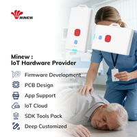 Bluetooth Wi-Fi GNSS Konumlandırma Lora IoT Cihazı Lorawan Akıllı Kart İzleyici Uzaktan Kumandalı Röle Sos Panik Butonu Akıllı Rozet