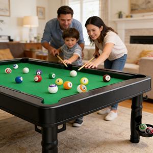 Mesa de Billar de Lujo de 9 Pies y Mesa de Billar Comercial para Bares y Salones de Hotel de Alta Gama - Product Image 1