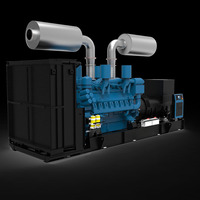 Generador Diésel de Emergencia SPM THL M1000 1000KW 1000kVA Trifásico 100% Silencioso con Control Remoto y Certificación CE