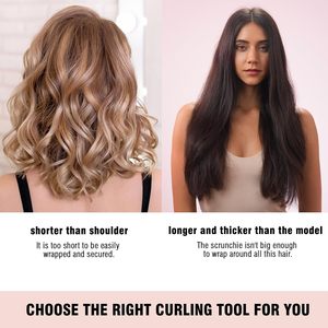 Chất Lượng Cao Satin Heatless Curling Scrunchies Không Có Nhiệt Lọn Tóc Đuôi Ngựa Đàn Hồi Chủ Tóc Phụ Kiện Cho Phụ Nữ - Product Image 4