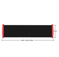 Tapis de glisse d'entraînement pour chaussures de fitness et bottes, avec revêtement antidérapant, pour exercices de glisse et de planche à roulettes, durée de vie prolongée
