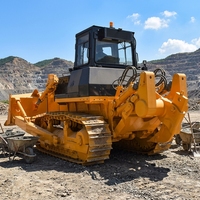 Bulldozer sur chenilles multifonction 240 CV, transmission hydraulique intégrale, 24 tonnes, pour travaux de remise en état des terres