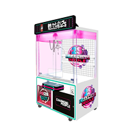 Machine à griffes à monnayeur pour cadeaux, machine à boîtes mystères porte-bonheur, machine à griffes à jouets pour 2 joueurs, machine d'arcade à vendre