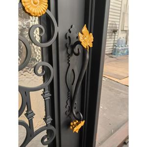 Nouvelle conception de portes en fer forgé de sécurité à rupture thermique, en vente - Product Image 1