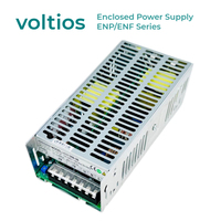 Fuente de Alimentación Conmutada de 350W 48V, Sin Ventilador, PFC Activo, Diseño Anti-reflujo, Convertidor AC/DC, Alta Eficiencia, Carga Dinámica Única