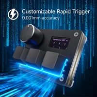 Keyboard Mekanik Mini O3C USB-C dengan Lampu Latar, Switch Linear, Desain Magnetik, dan Tombol Makro yang Dapat Diprogram untuk Gaming