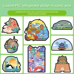 Wholesale <strong>Custom</strong> PVC Three-dimensional Refrigerator <strong>Magnets</strong> Soft Creative Magnetic Drop Plastic Promotional <strong>Fridge</strong> <strong>Magnets</strong> - Product Image 3