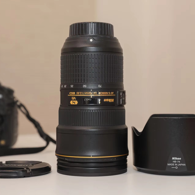 for AF-S NIKKOR 24-70mm F/2.8E ED VR Professional-grade Standard Zoom Lens Full Frame/DX Compatible 82mm Filter Thread
