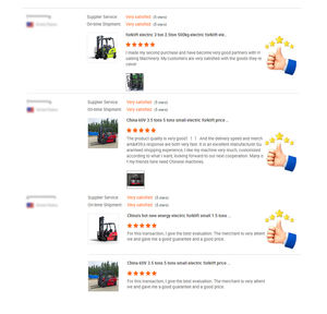 Accesorio para Montacargas con Batería de Litio CE, Carretilla Eléctrica de 3 Toneladas, Elevadora de 4x4 Ruedas, Asiento Eléctrico, Mini Montacargas Pequeños - Product Image 4